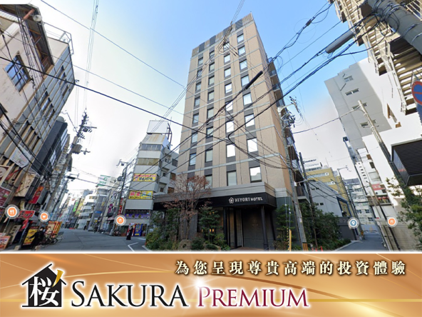 Large first class hotel in Namba, Osaka