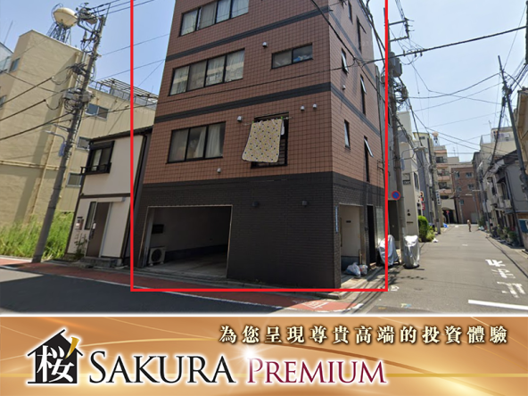 Guesthouse available whole building in the asakusa ueno commercial district of taito ward, tokyo