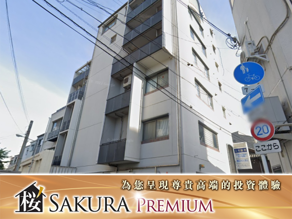 A whole residential building in Osaka, 16,000 square feet, with 15 parking spaces