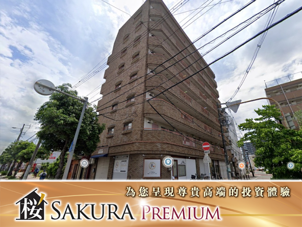 Osaka 18,000 sq ft large residential building with ground floor shops