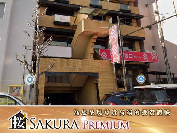 Osaka Residential Building with Shop Units, Totaling 19,000 Square Feet